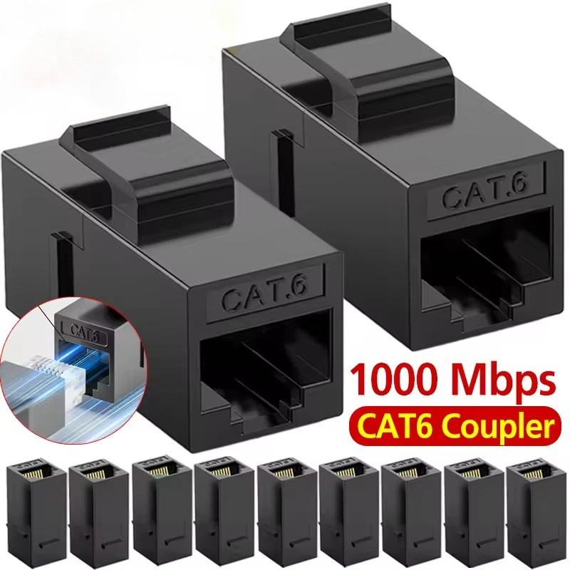 Rj45 Jack - موصل RJ45 Cat6 كيستون، موصل تمديد