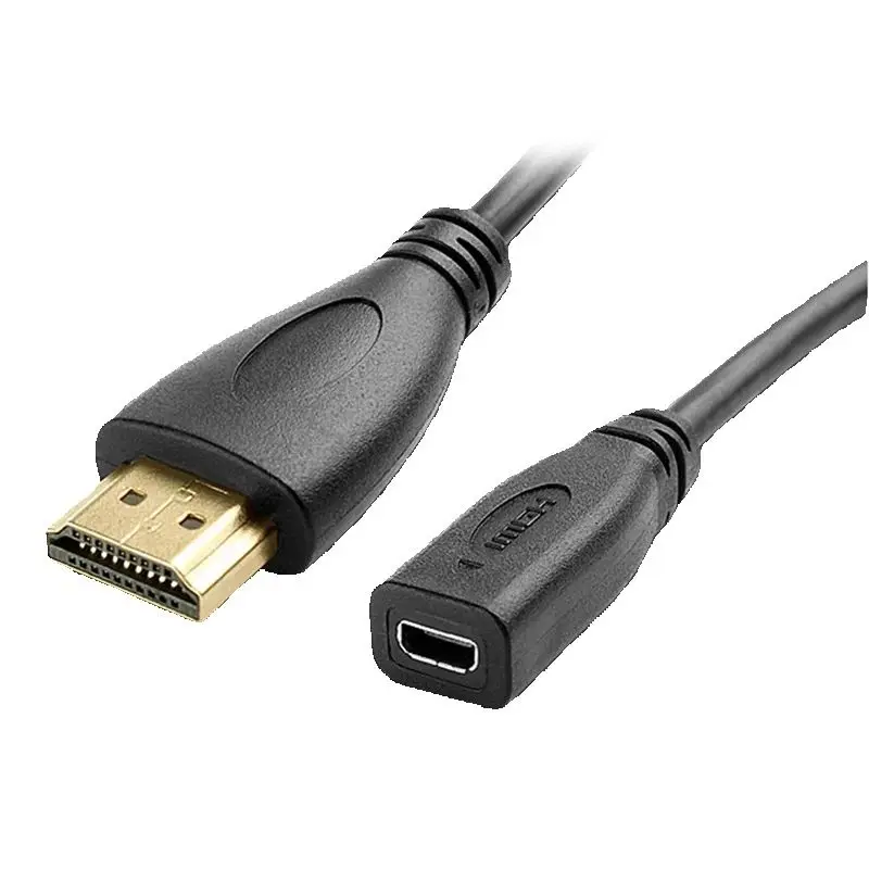 Mdi Cable - 15 سنتيمتر مايكرو ميني HDMI مقبس