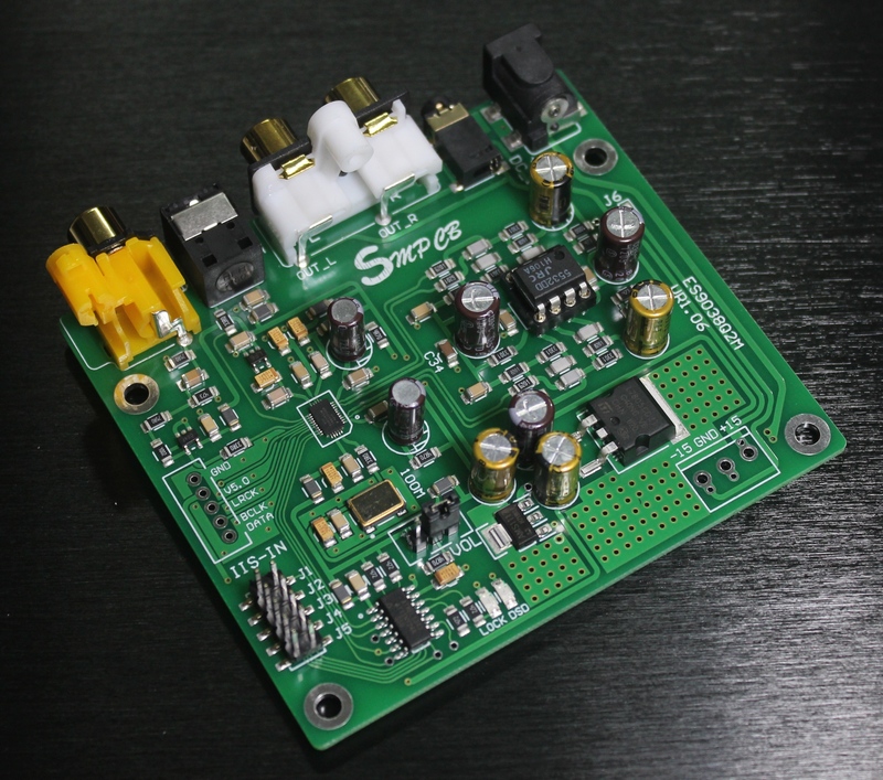 Dac Board - لوحة فك ترميز ES9038 Q2M DAC