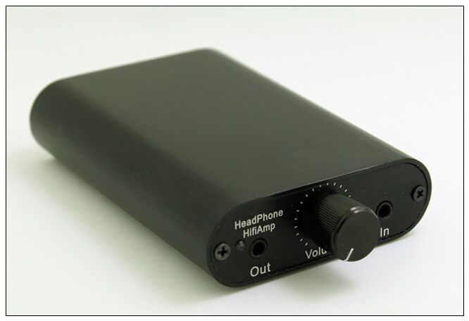 Headphone Amplifier - مضخم صوت محمول L1969 يعمل بالبطارية،