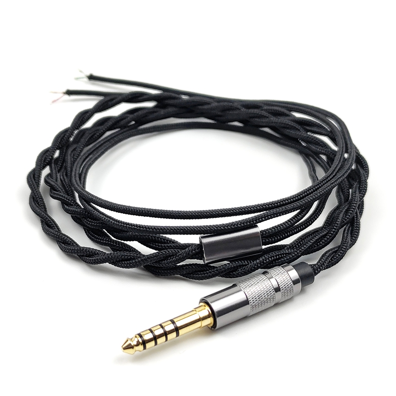 Diy Headphone - قلب سلكي مطلي بالفضة لسماعات الأذن