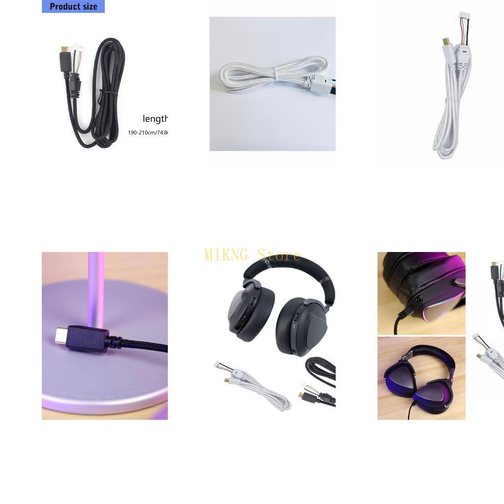 Diy Headphone - كابل استبدال سماعات الرأس من نوع