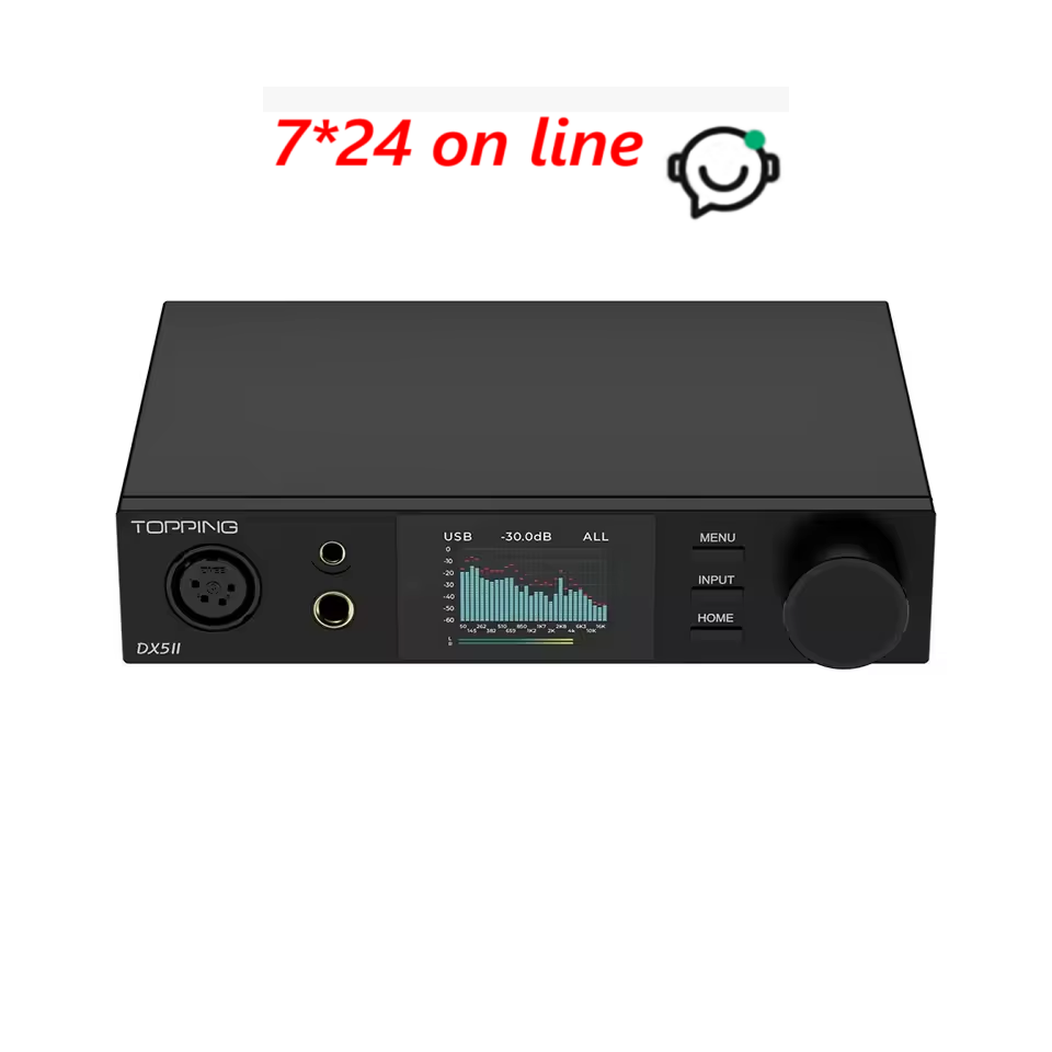 Headphone Amplifier - جهاز TOPPING DX5 II متكامل متوازن