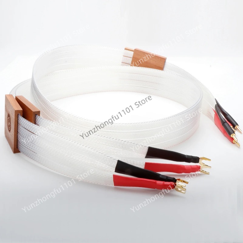 Banana Plug - كابل سماعات 8N OCC مطلي بالفضة
