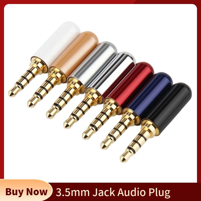 مقبس صوتي 3.5 ملم رباعي الأقطا - مراجعة Audio Jumper Wire وسعره