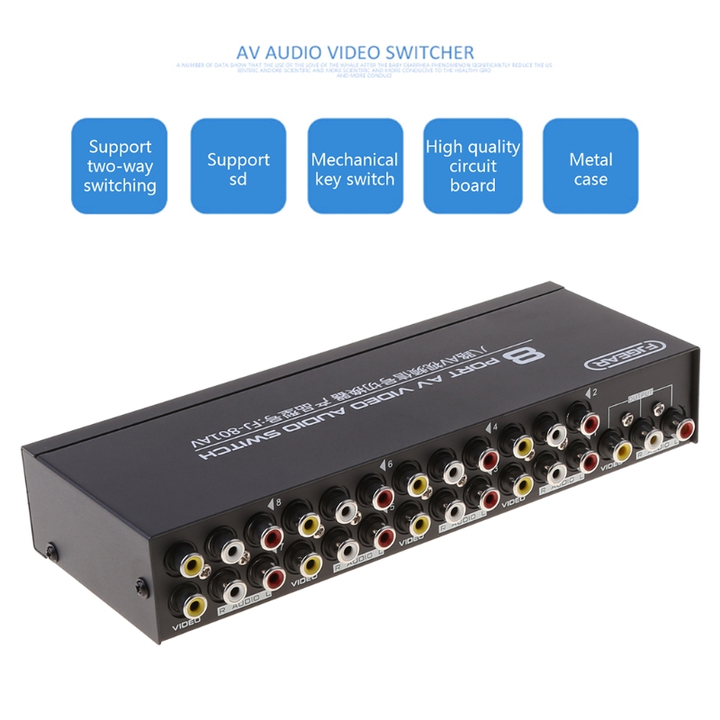 محول AV لـ DVD ، محول 8 اتجاها - مراجعة Speaker Enclosure وسعره