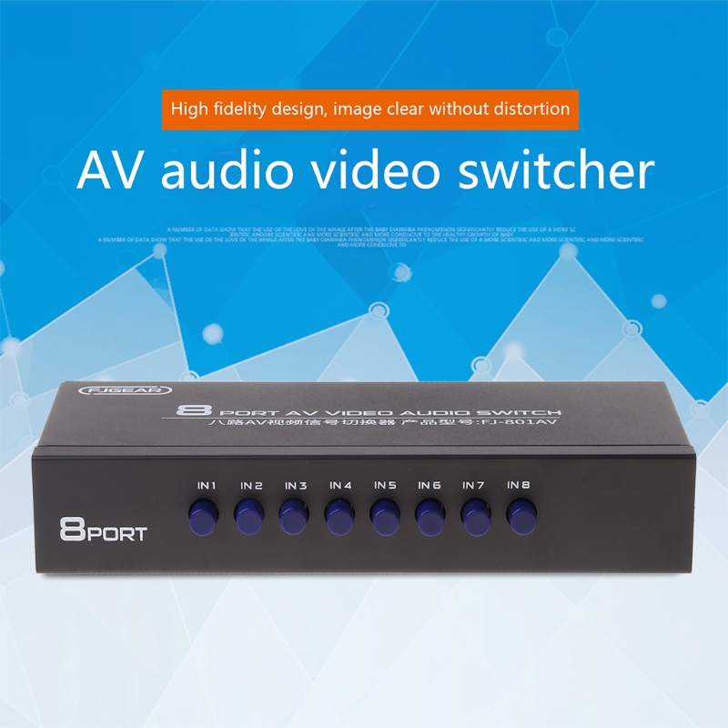 محول AV لـ DVD ، محول 8 اتجاها - مراجعة Speaker Enclosure وسعره