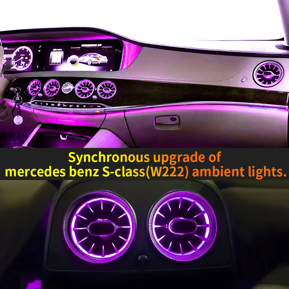 لمرسيدس بنز S W222 اكسسوارات ا - مراجعة Speaker Kit وسعره