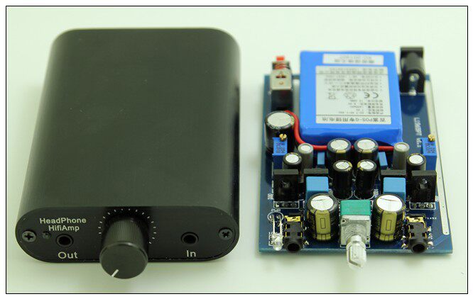 مضخم صوت محمول L1969 يعمل بالب - مراجعة Headphone Amplifier وسعره