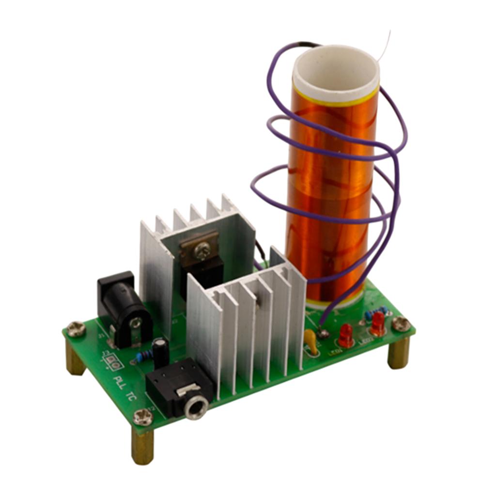 مكبر صوت بلازما صغير بملف تسلا - مراجعة Speaker Kit وسعره