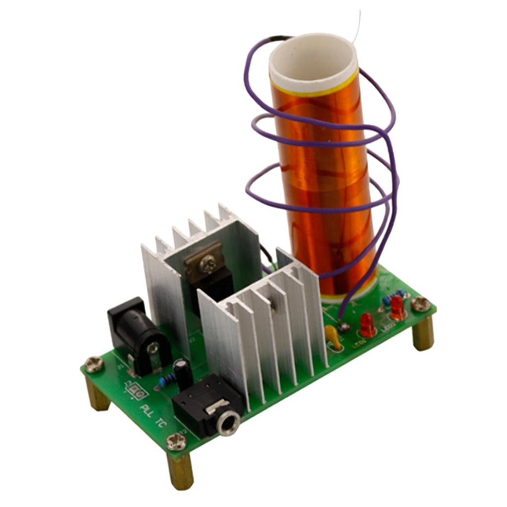 مكبر صوت بلازما صغير بملف تسلا - مراجعة Speaker Kit وسعره