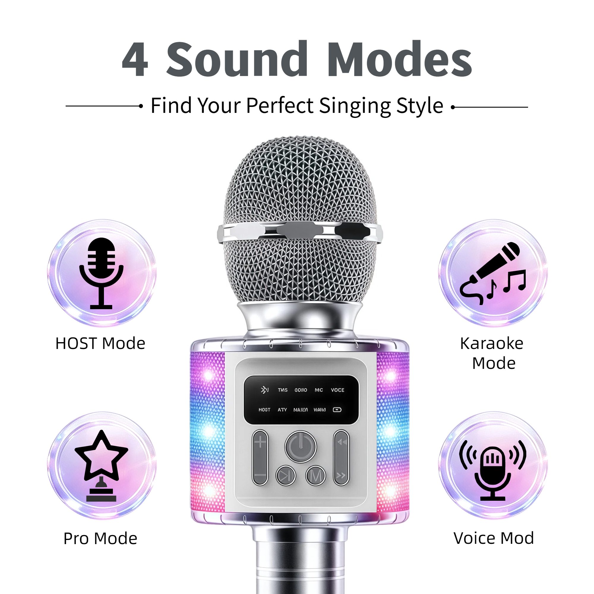 ميكروفون كاريوكي لاسلكي بتقنية - مراجعة Condenser Microphone Kit وسعره