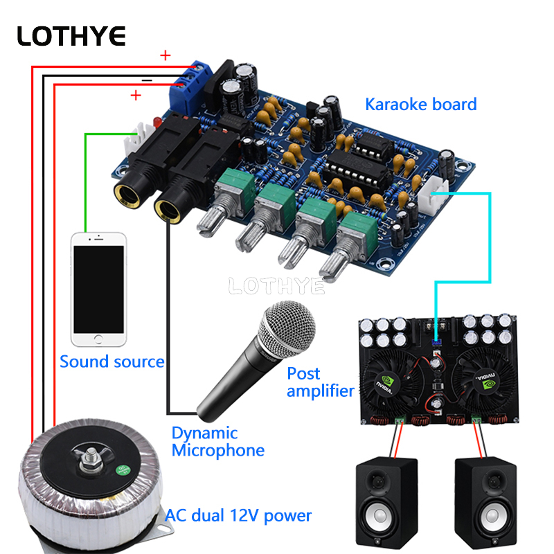 PT2399 ميكروفون مكبر للصوت مجل - مراجعة Volume Control Board وسعره