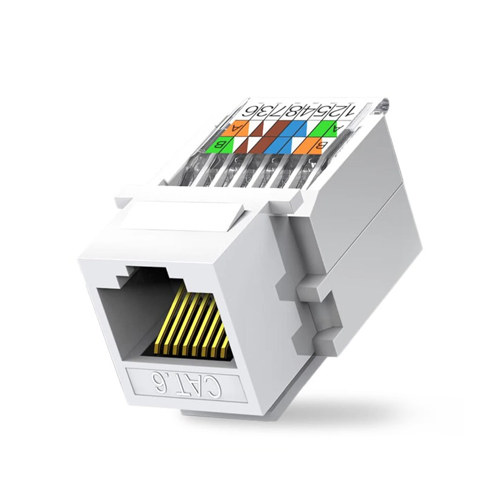 موصل إيثرنت كيستون جاك RJ45 بد - مراجعة Rj45 Jack وسعره