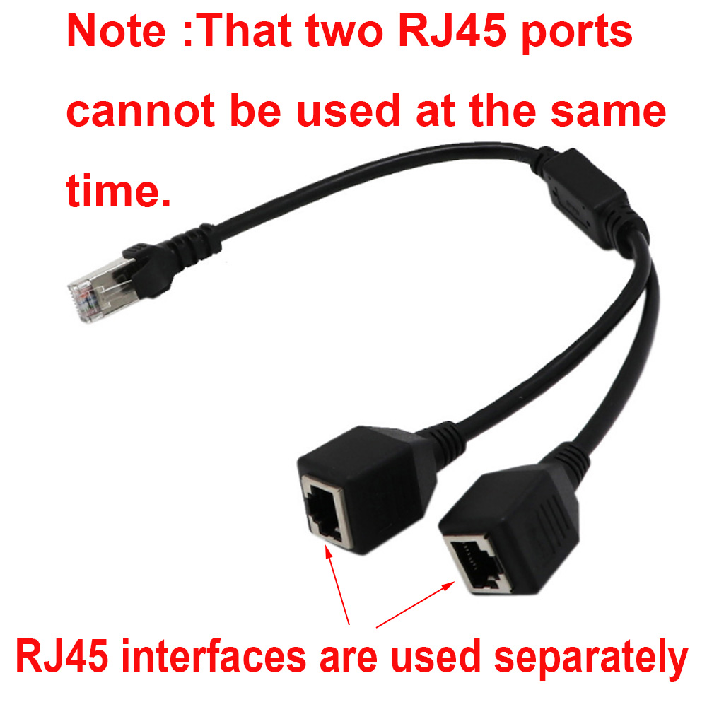 RJ45 1 ذكر إلى 2 أنثى كابل شبك - مراجعة Rj45 Jack وسعره