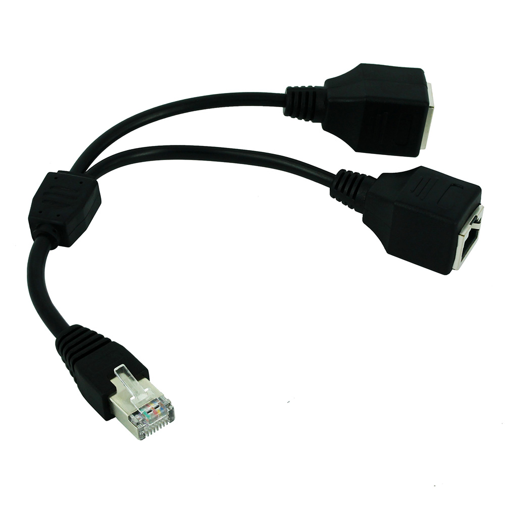 RJ45 1 ذكر إلى 2 أنثى كابل شبك - مراجعة Rj45 Jack وسعره