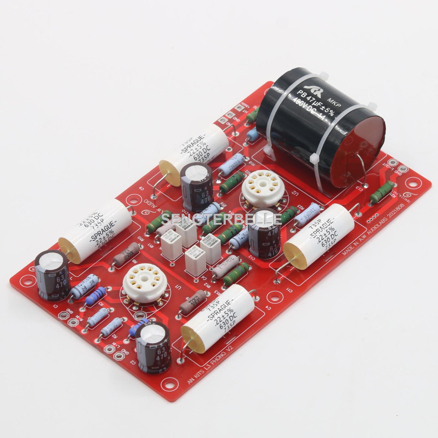 HiFi Tube RIAA MM L3 فونو مكبر - مراجعة Hifi Amplifier Board وسعره