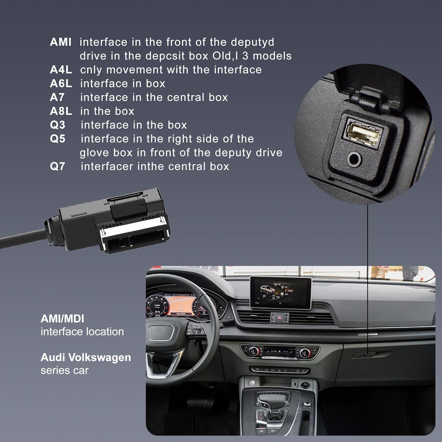 كابل USB-C إلى AMI MMI Aux لأج - مراجعة Mdi Cable وسعره