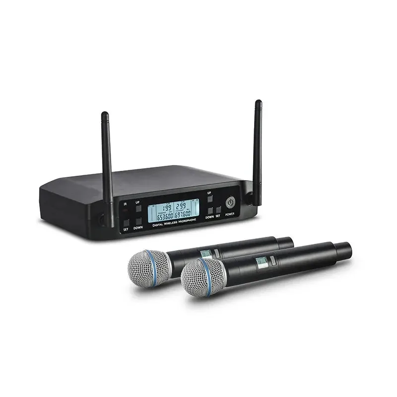 نظام ميكروفون لاسلكي احترافي ع - مراجعة Condenser Microphone Kit وسعره