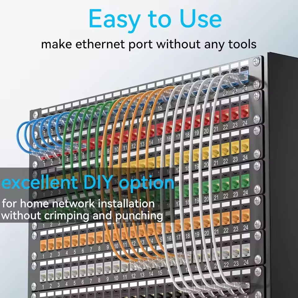 2-10 قطع، موصل كيستون CAT6 RJ4 - مراجعة Rj45 Jack وسعره
